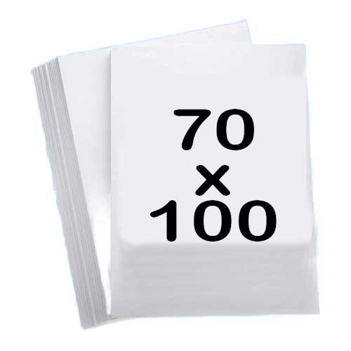 Bogengröße 70x100 cm einfarbig