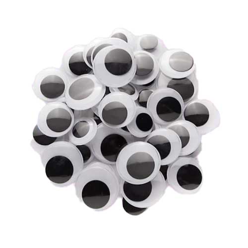 Wackelaugen und Pailletten