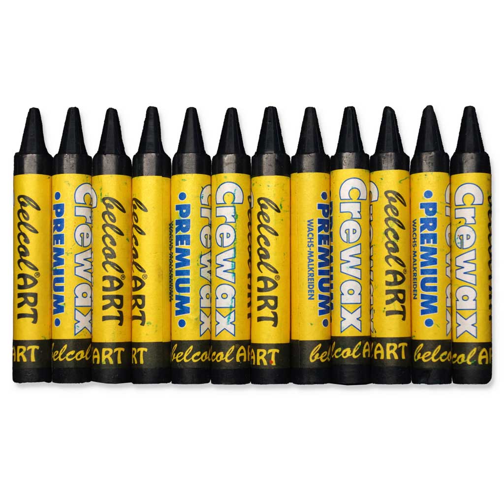 belcolART CREWAX , 12 Wachsmaler, Blaugrün