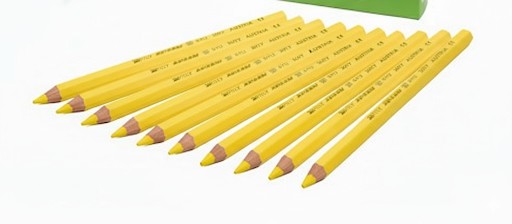 JOLLY X-BIG Farbstifte 12 Stück dunkelgelb