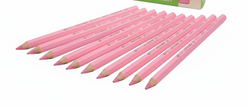 JOLLY X-BIG Farbstifte 12 Stück rosa       