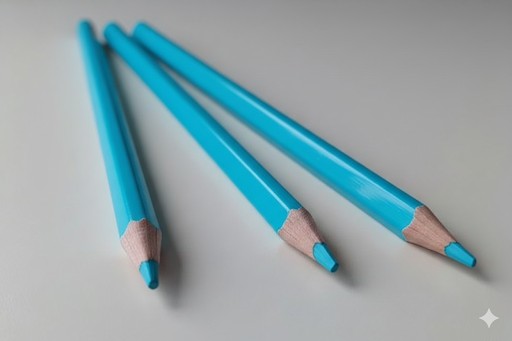 JOLLY X-BIG-Delta Farbstifte 12 Stück hellblau