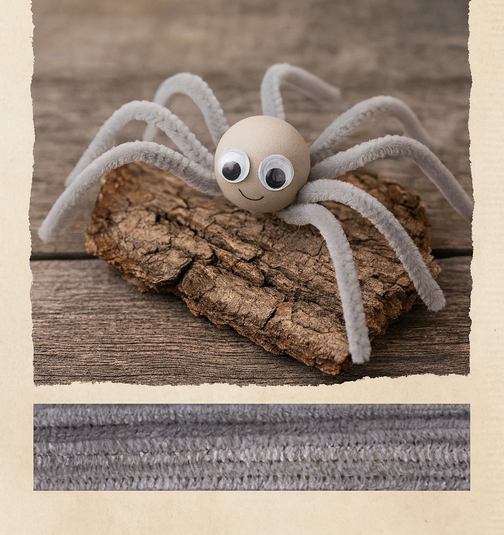 Chenilledraht, hellgrau