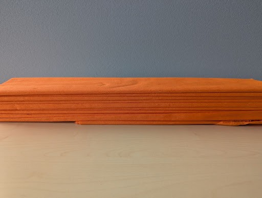 Aqua Feinkrepp 10 Rollen 250x50cm orange