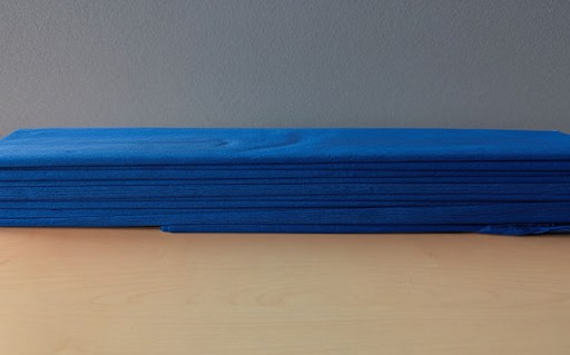 Krepppapier 50cmx2,5m 10 Lagen, brillantblau