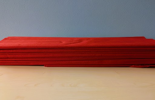 Aqua Feinkrepp 10 Rollen 250x50cm rot