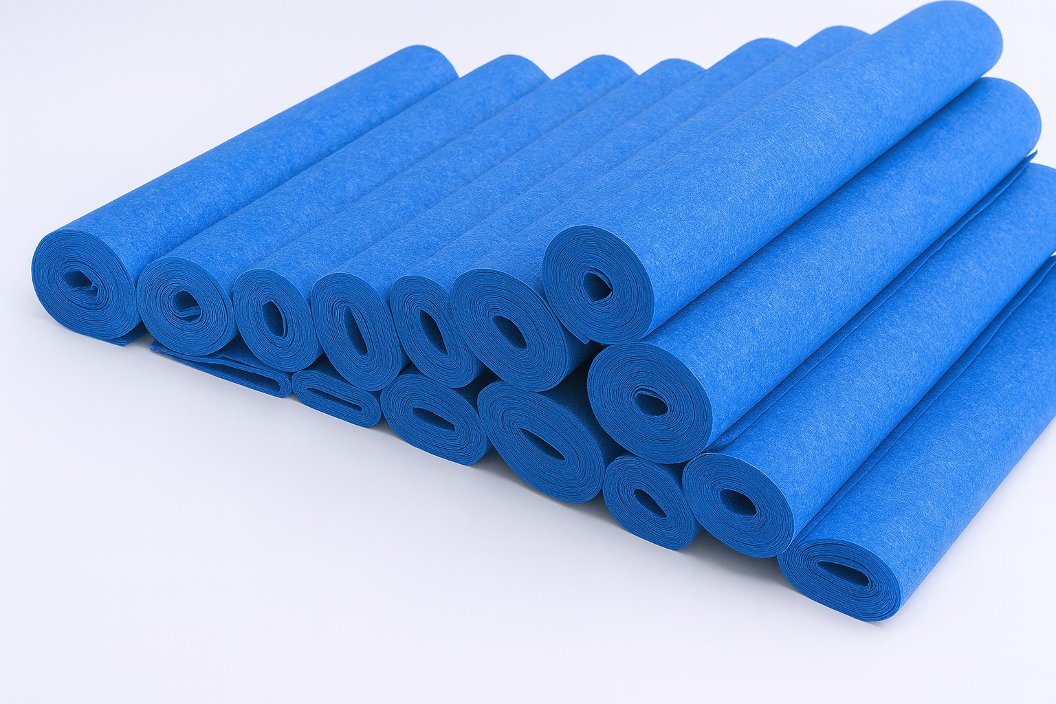 Bastelfilz 150g/m², 45cmx5m, 1 Rolle königsblau