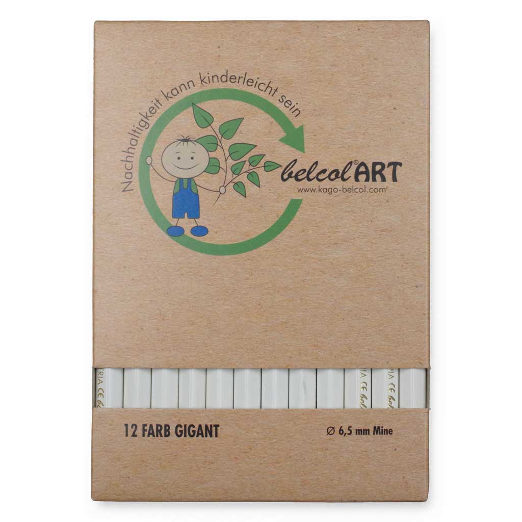belcolART FARB GIGANT 12 Stk. weiß