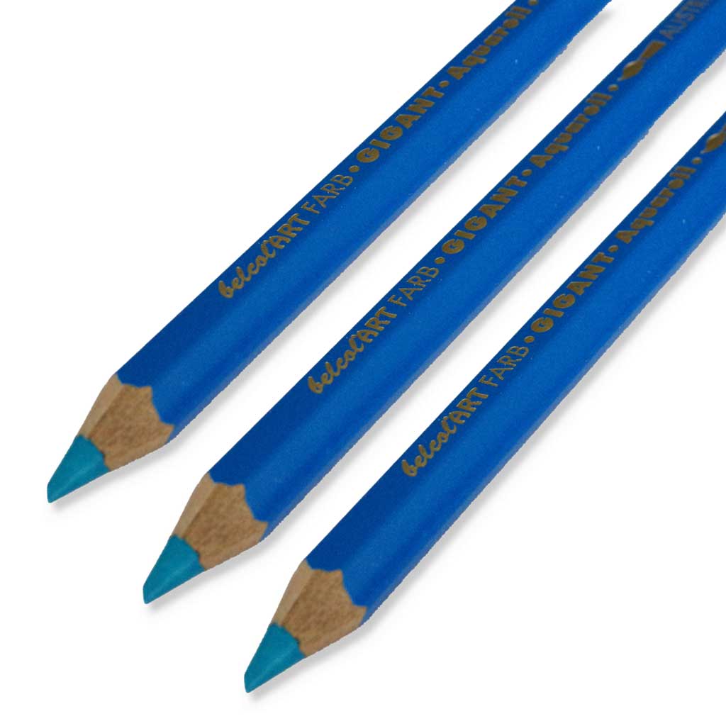 belcolART Aquarell Farbgigant,12 Stk., hellblau