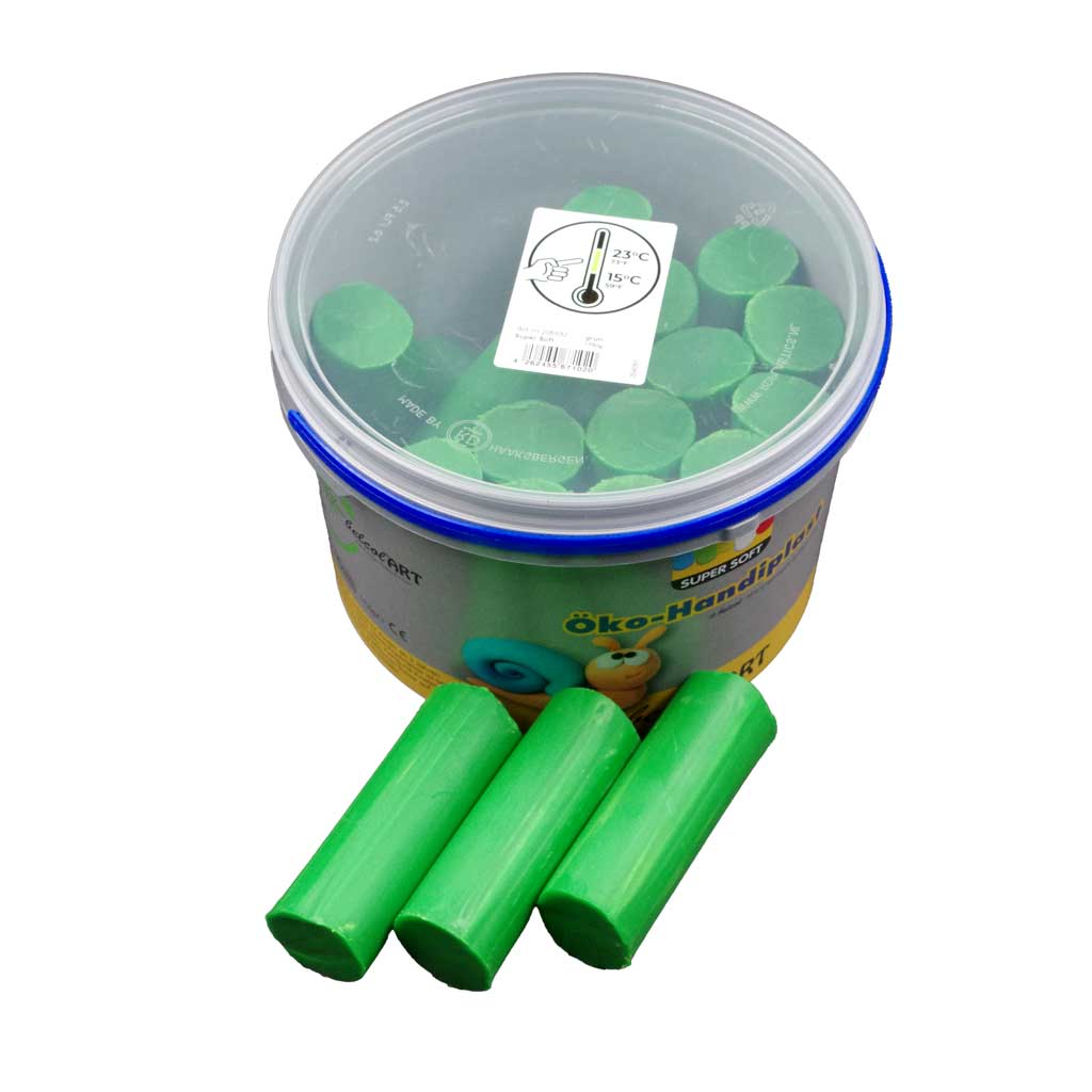 Öko-Handiplast 1750g im Eimer, Farbe grün