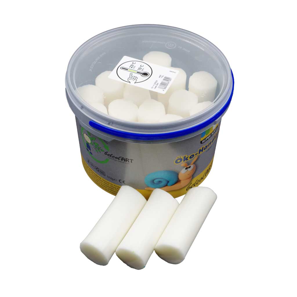 Öko-Handiplast 1750g im Eimer, Farbe weiß