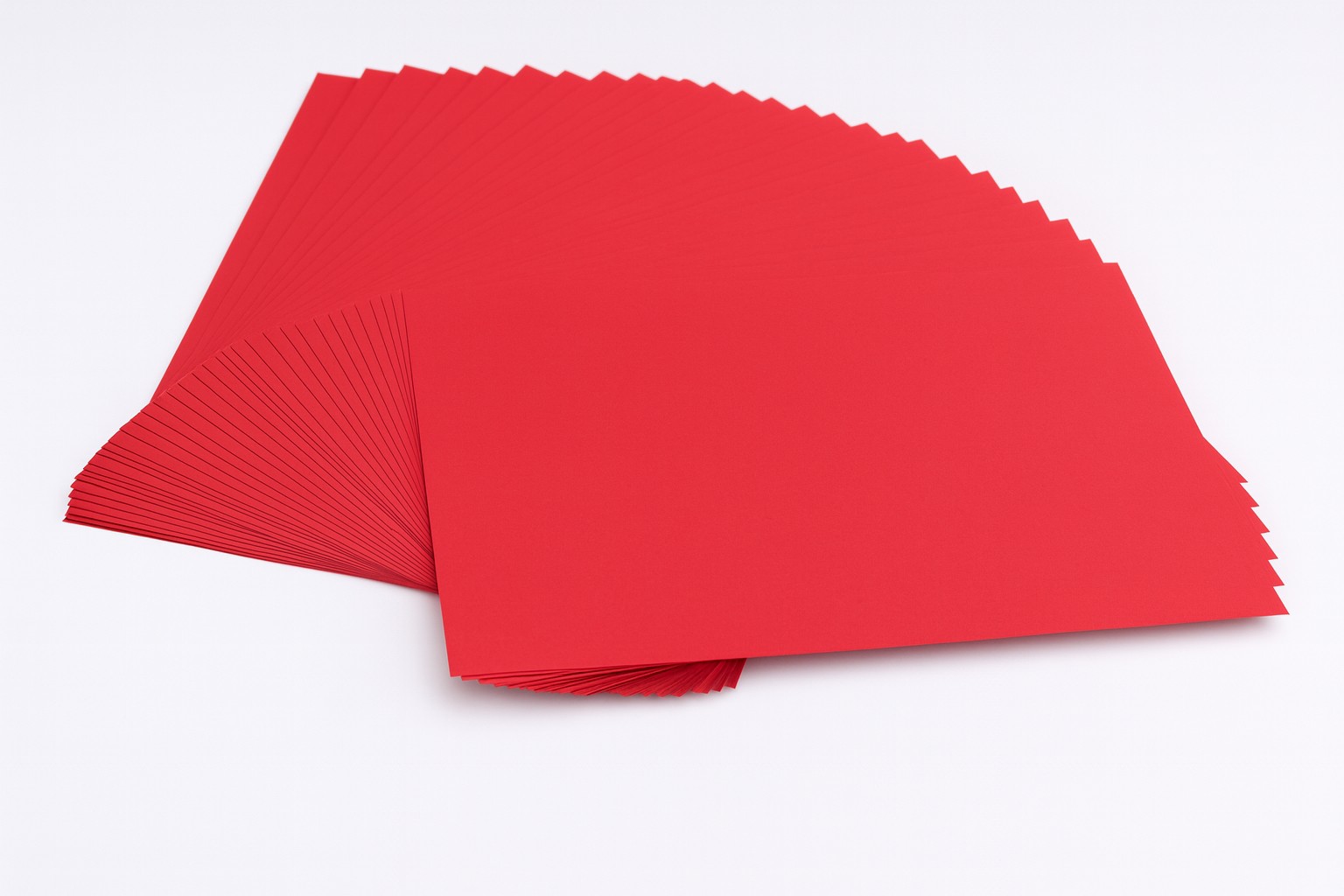 Tonpapier 130g/m², 50x70cm, 25 Bogen hochrot