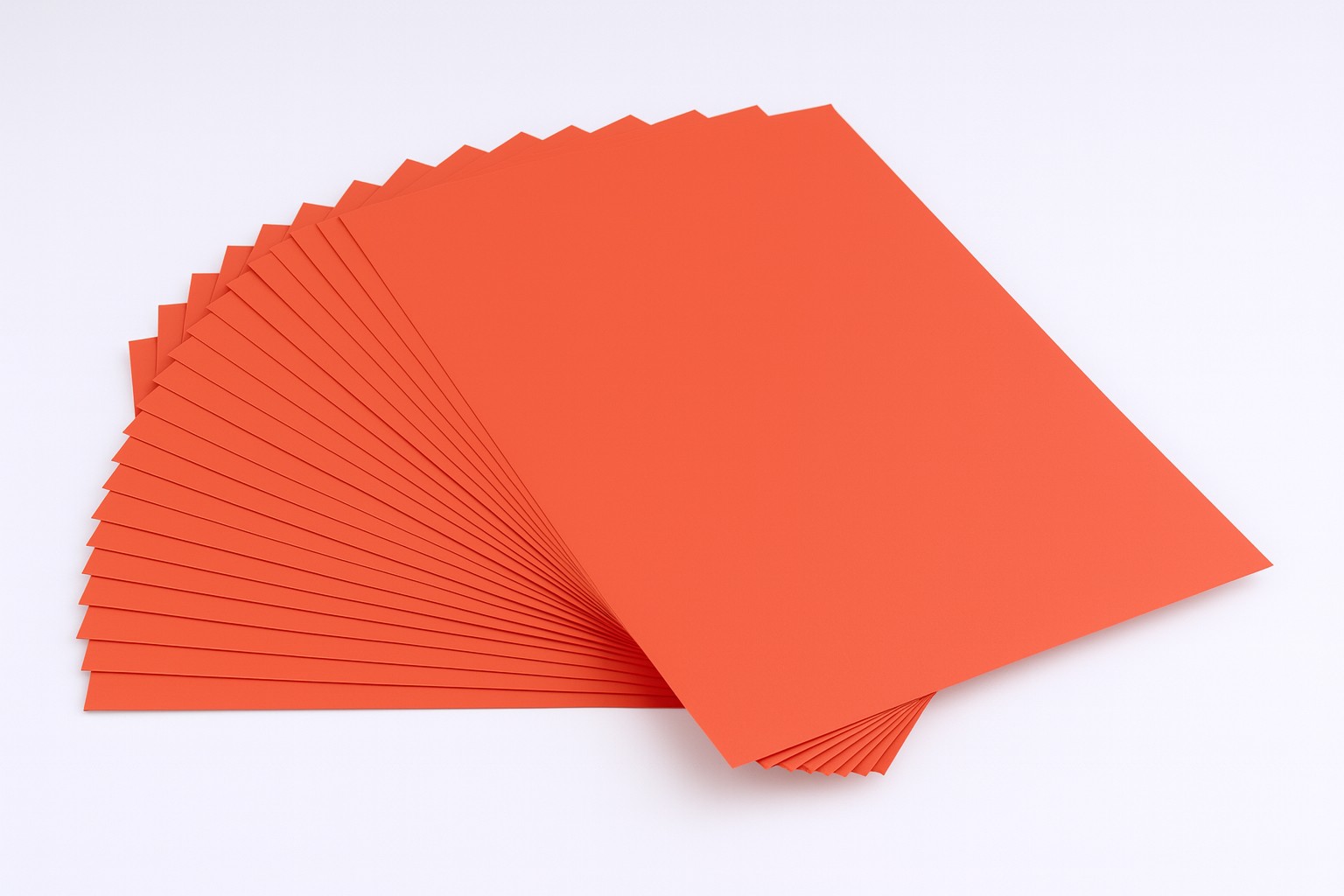Tonpapier 130g/m², DIN A4, 100 Blatt orange