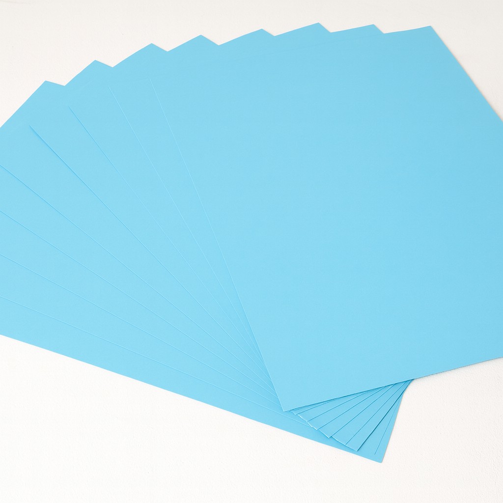 Fotokarton 300 g 70x100cm 10 Bl. himmelblau