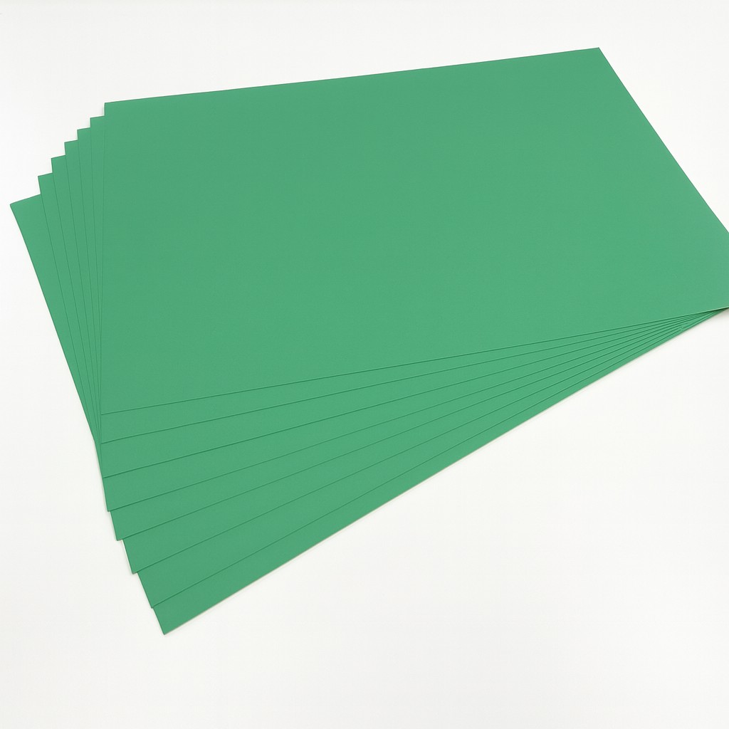 Tonkarton 50x70cm, 25 Bogen smaragdgrün