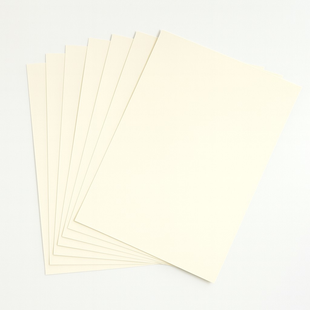 Tonpapier 130g/m², DIN A4, 100 Blatt perlweiß