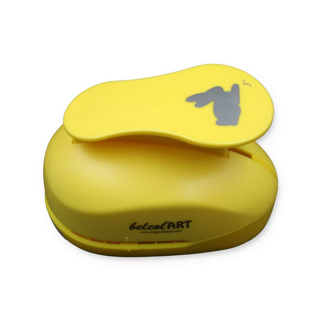 Stanzer 3XL, Stanzfläche 76mm, Motiv Hase