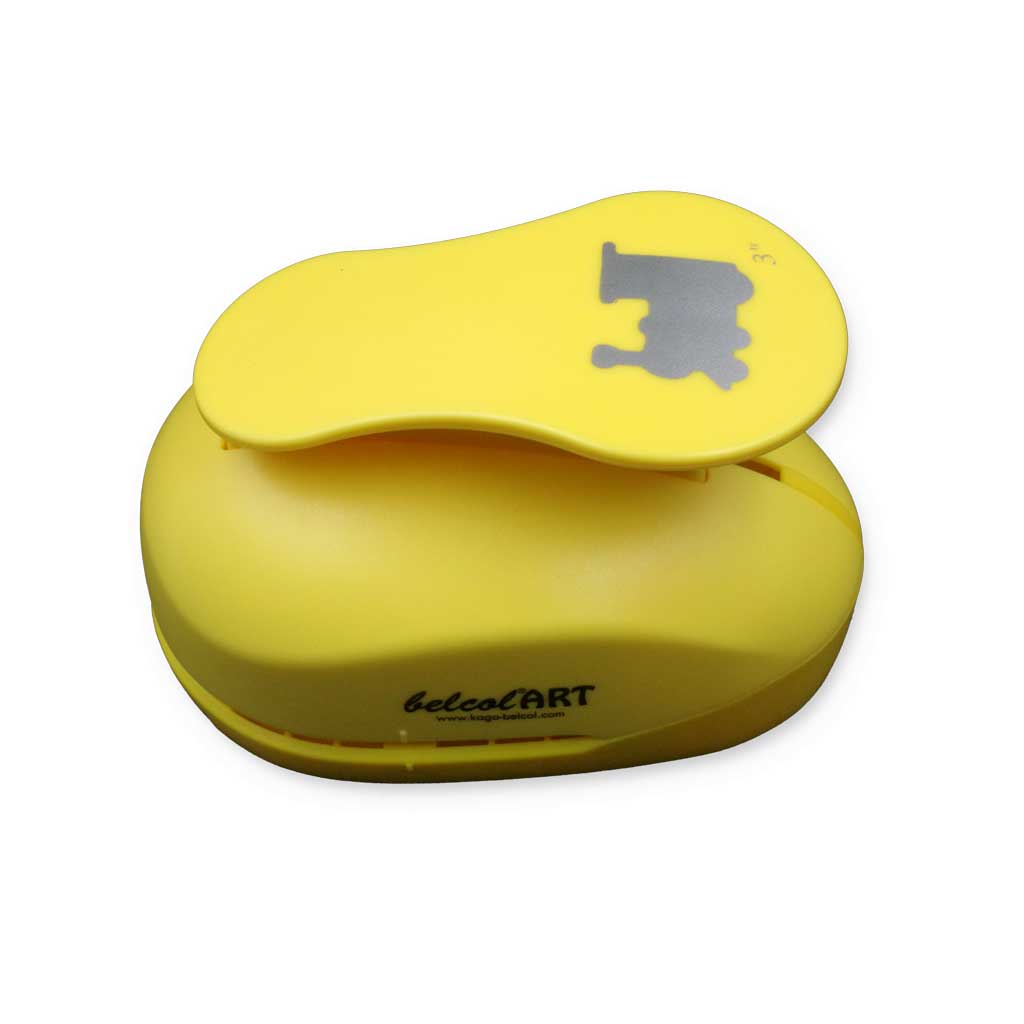 Stanzer 3XL, Stanzfläche 76mm, Motiv Dampflok