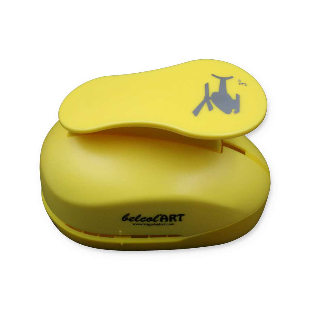 Stanzer 3XL, Stanzfläche 76mm, Motiv Hubschrauber