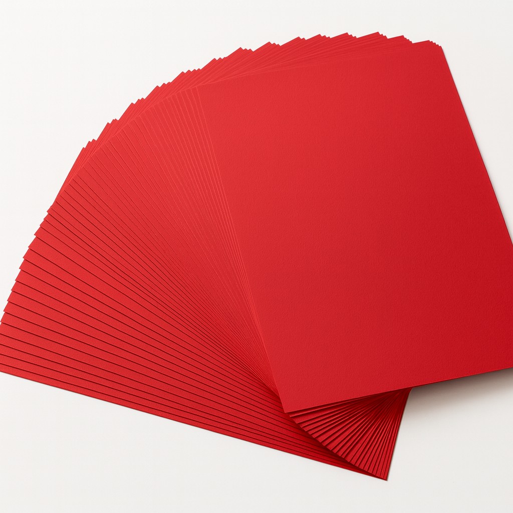 Tonpapier 130g/m², 50x70cm, 25 Bogen hibiscus