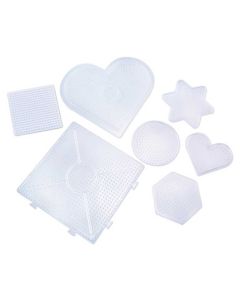 Steckplatten transparent 7 Stück