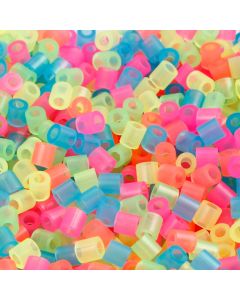 Nabbi - Bügelperlen 5x5mm Neon Mix 20.000 Stk.