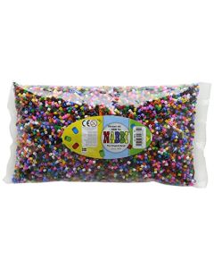 Nabbi - Bügelperlen 5x5mm Glitter Mix 20.000 Stk.