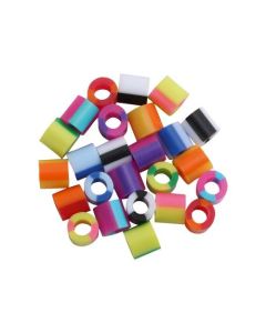 Nabbi - Bügelperlen 5x5mm Streifen Mix 10.000 Stk.