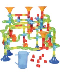 Wasserbahn-Set transparent 151 Teile