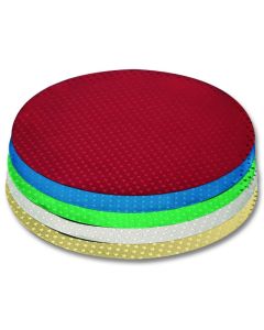 Alu-Faltblätter mit Sternchen 12cm rund