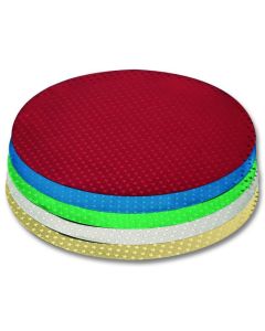 Alu-Faltblätter mit Sternchen 15cm rund