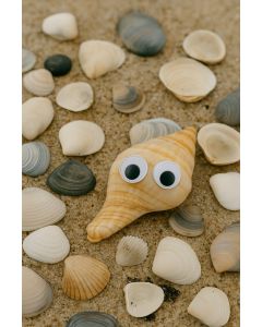 Wackelaugen, 100 Stück, weiß rund 14mm