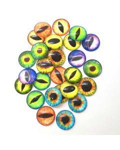 Bunte Drachenaugen 30er Set