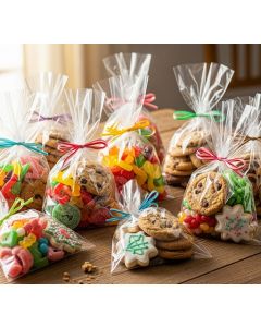 Zellglasbeutel ohne Druck 95x160mm, 100 Stück