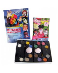 Eulenspiegel Profi-Palette 12 Farben