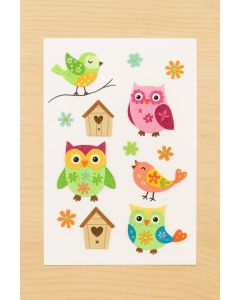 Brilliant Sticker BIRDS, ca.10x23cm