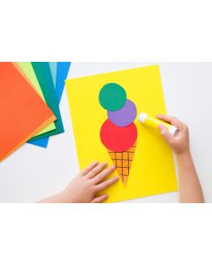 Tonpapier 130g/m², 50x70cm, 100 Bogen, 10 Farben