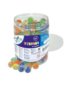 Glaskugeln 16mm 150 Stück im Eimer