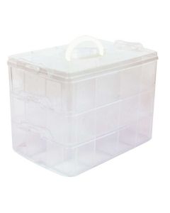 Aufbewahrungsbox, 3 Etagen, 36 Fächer