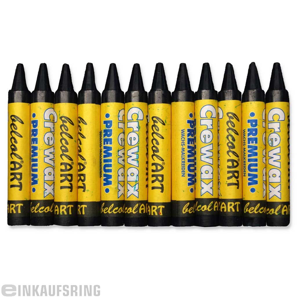 belcolART CREWAX , 12 Wachsmaler, Blaugrün