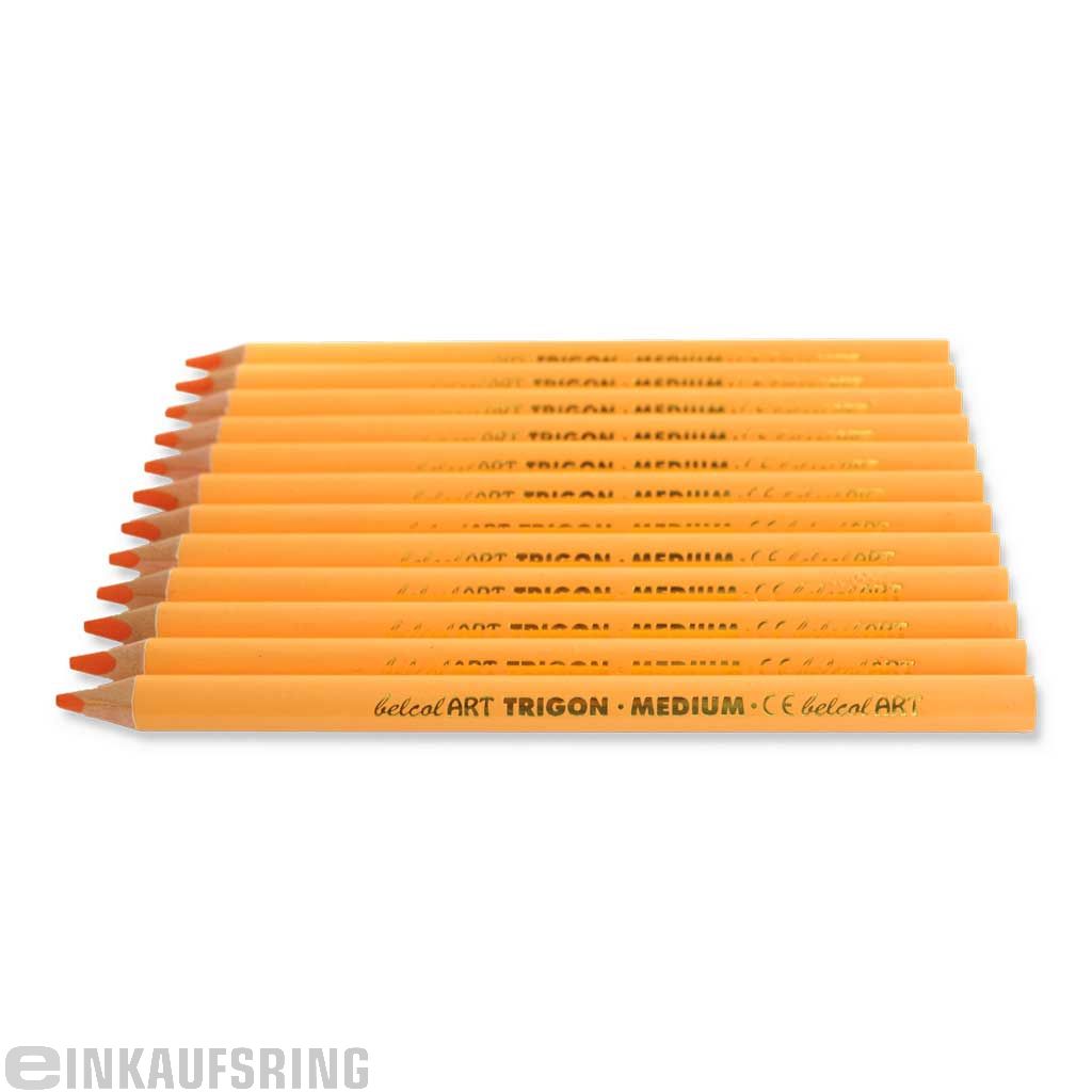 belcolART TRIGON MEDIUM, 12 Stifte hautfarbe