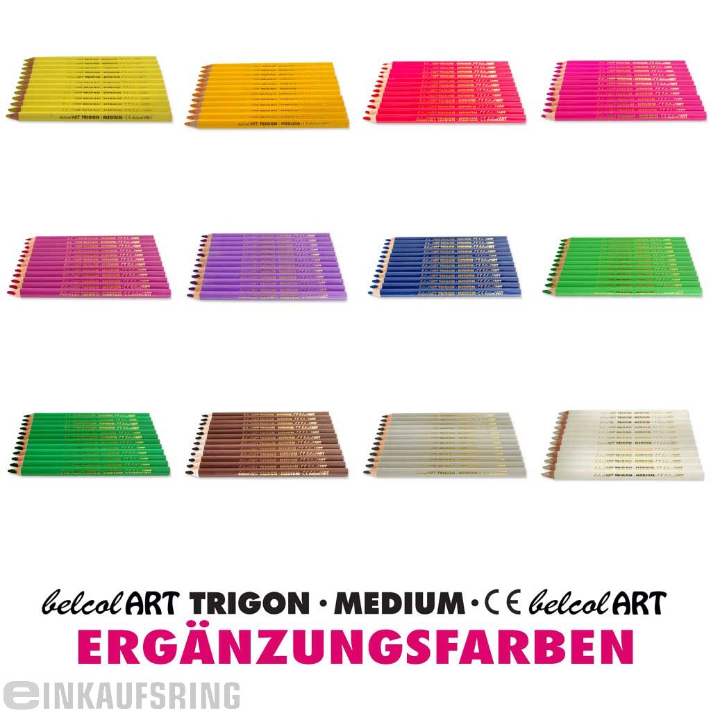144 belcolART TRIGON MEDIUM 12 Ergänzungs.