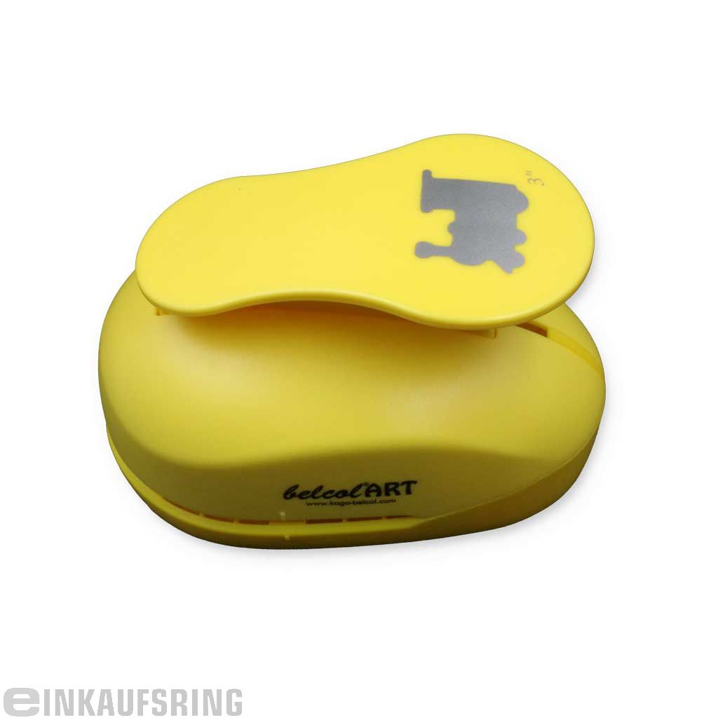 Stanzer 3XL, Stanzfläche 76mm, Motiv Dampflok